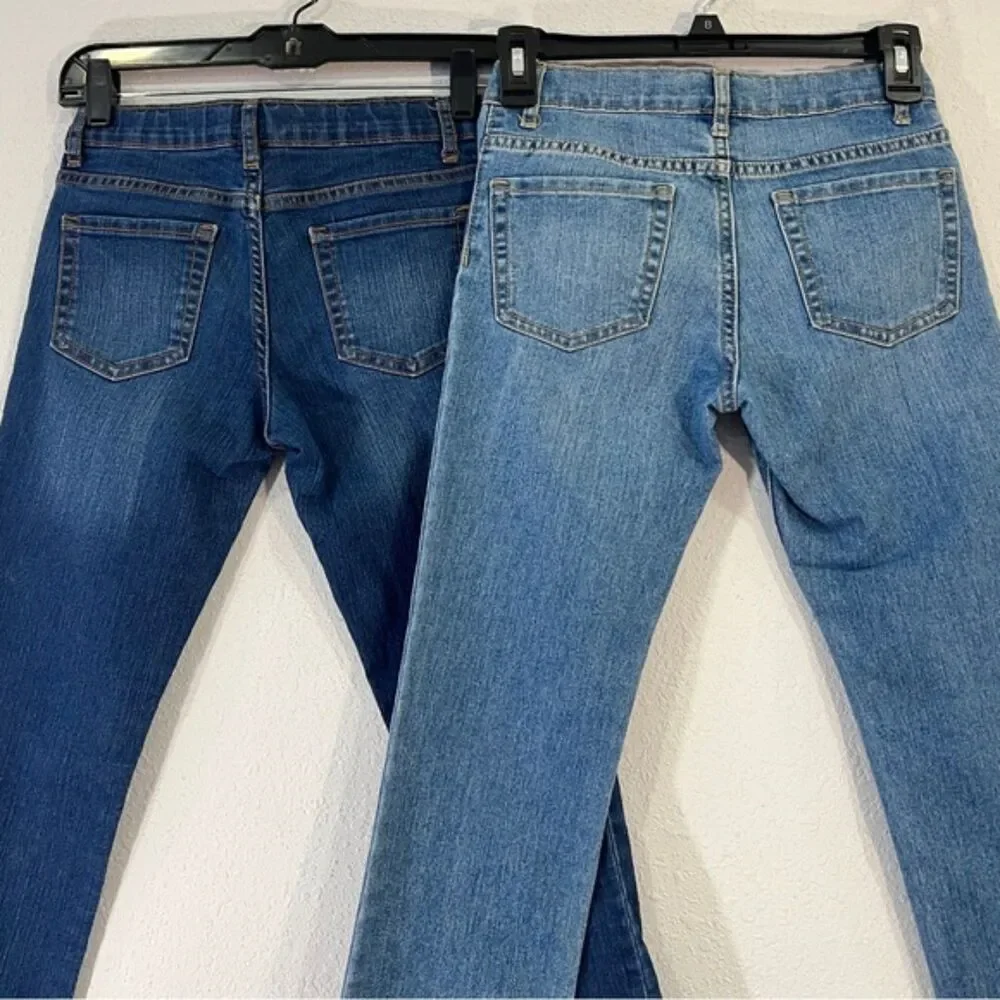 Childrens Place Bundle of 2 Skinny Girls Denim Jeans Size 10